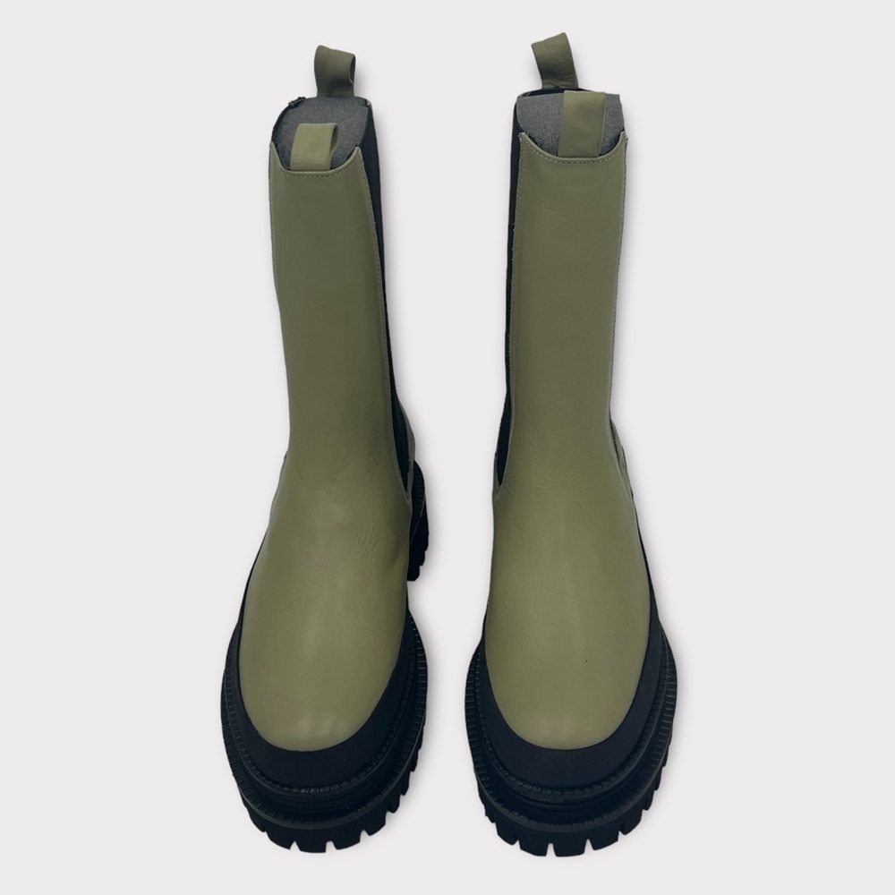Paloma Barcelo Carmen Platform Chelsea Boots Sz‎ 39